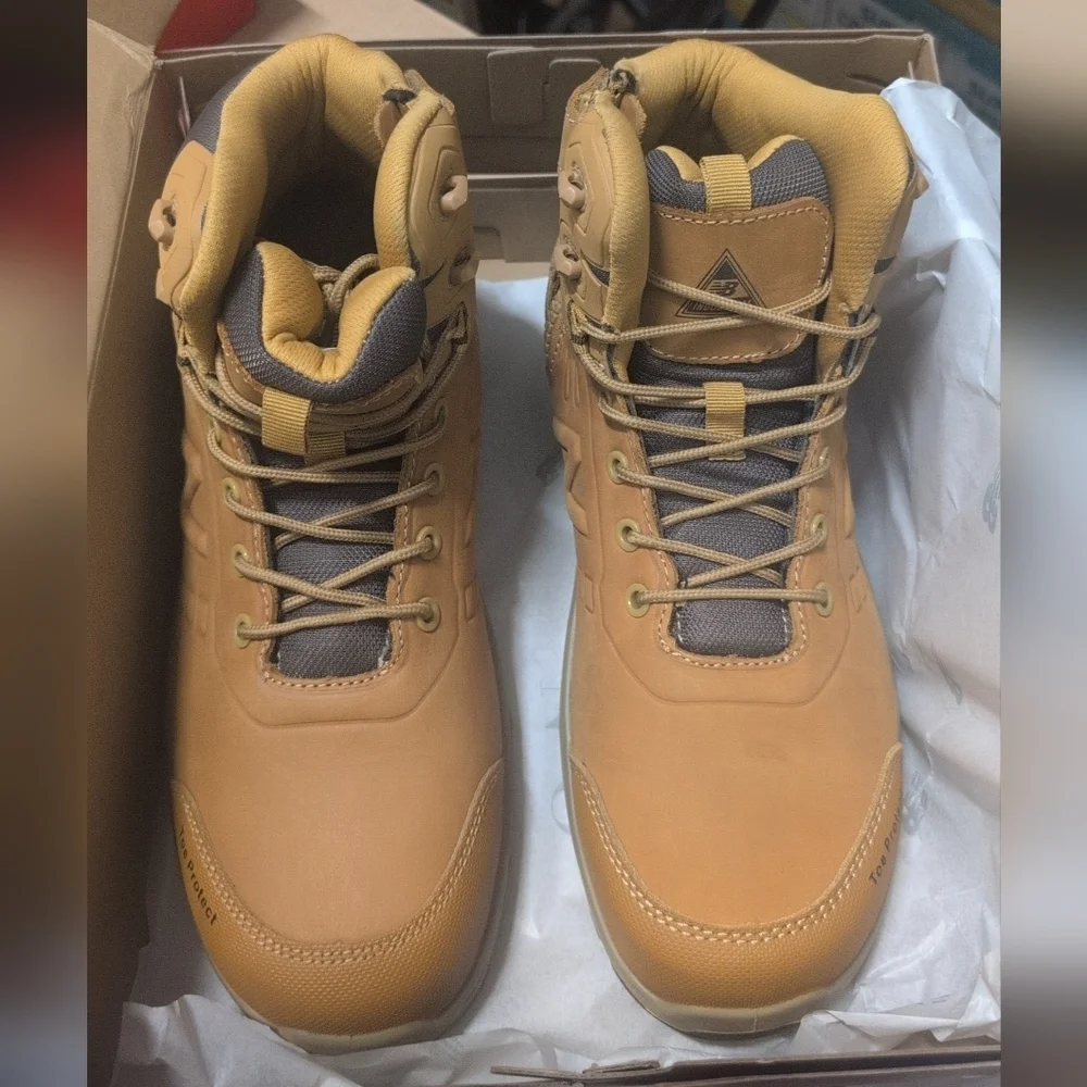 New Balance Men's Contour Safety Boot-  Wheat Size 10